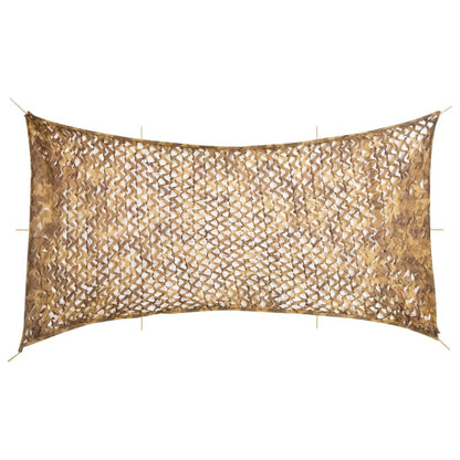 Tarnnetz mit Aufbewahrungstasche 708x423 cm Sandfarbe