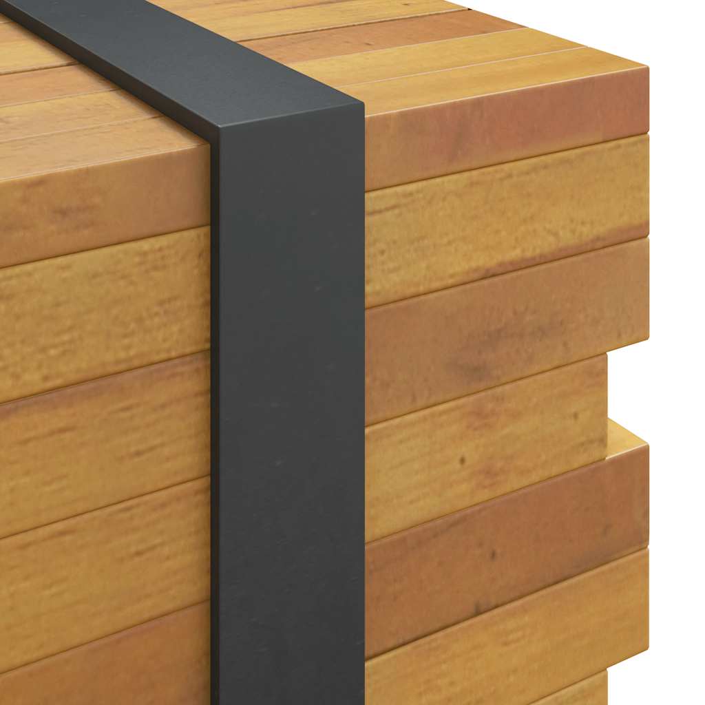 Table basse 110x45x35 cm en bois de teck massif