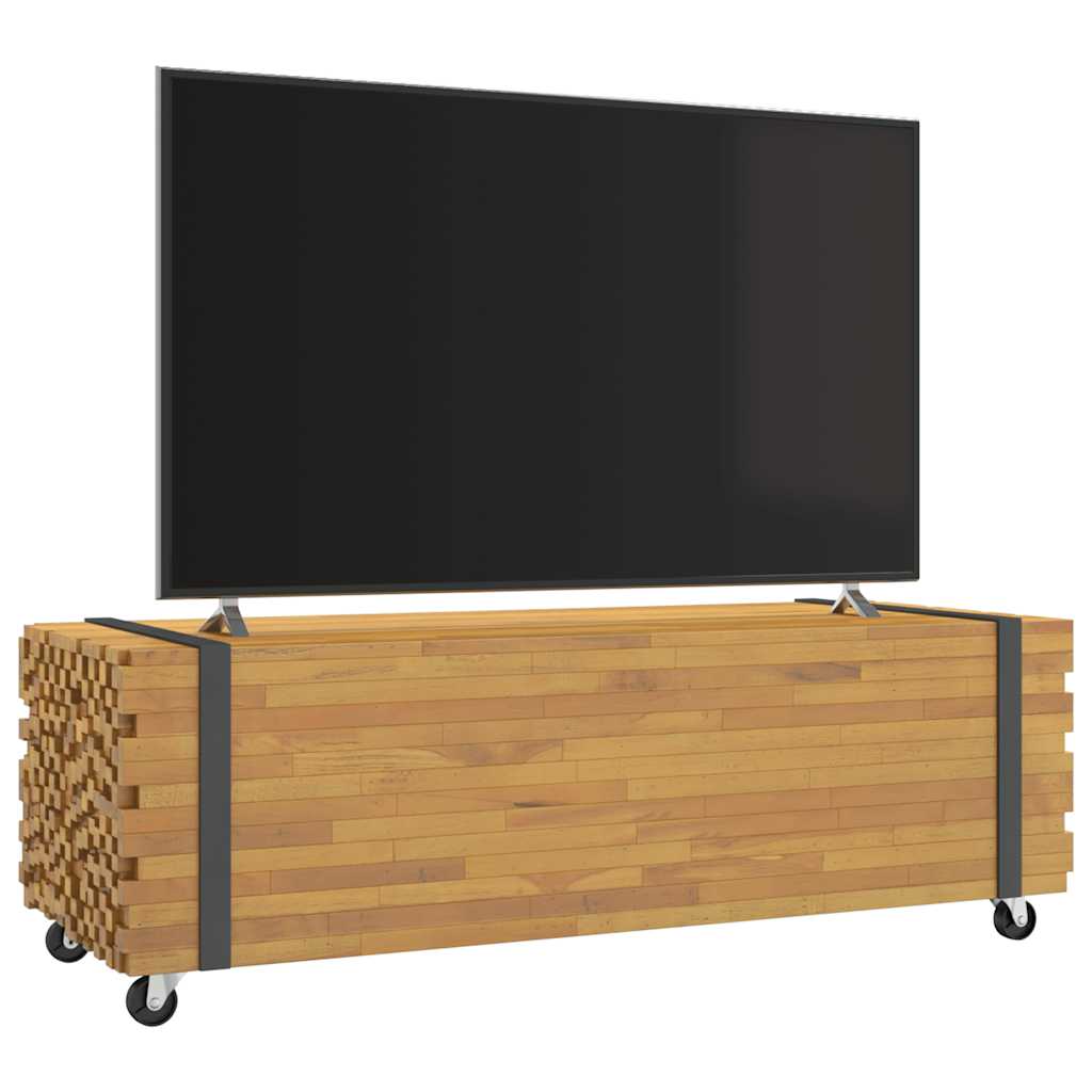 Table basse 110x45x35 cm en bois de teck massif