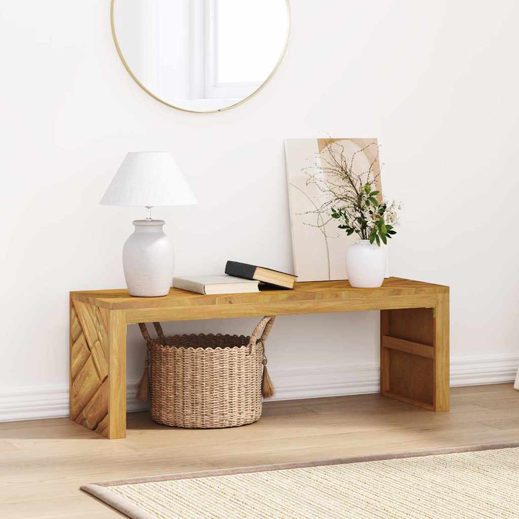 Table basse 110x35x38 cm en bois de teck massif