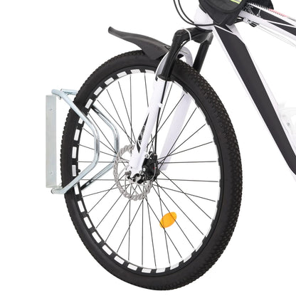 Fahrradständer 2 Stk. Wandmontage Verzinkter Stahl
