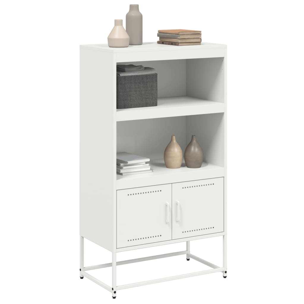 Meuble TV jaune moutarde 100,5x39x60,5 cm en acier