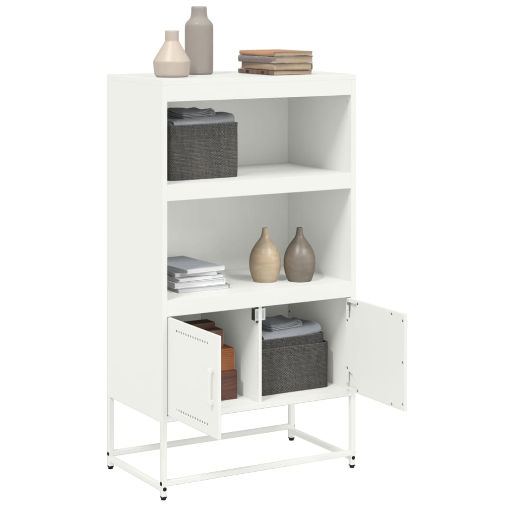 Meuble TV jaune moutarde 100,5x39x60,5 cm en acier