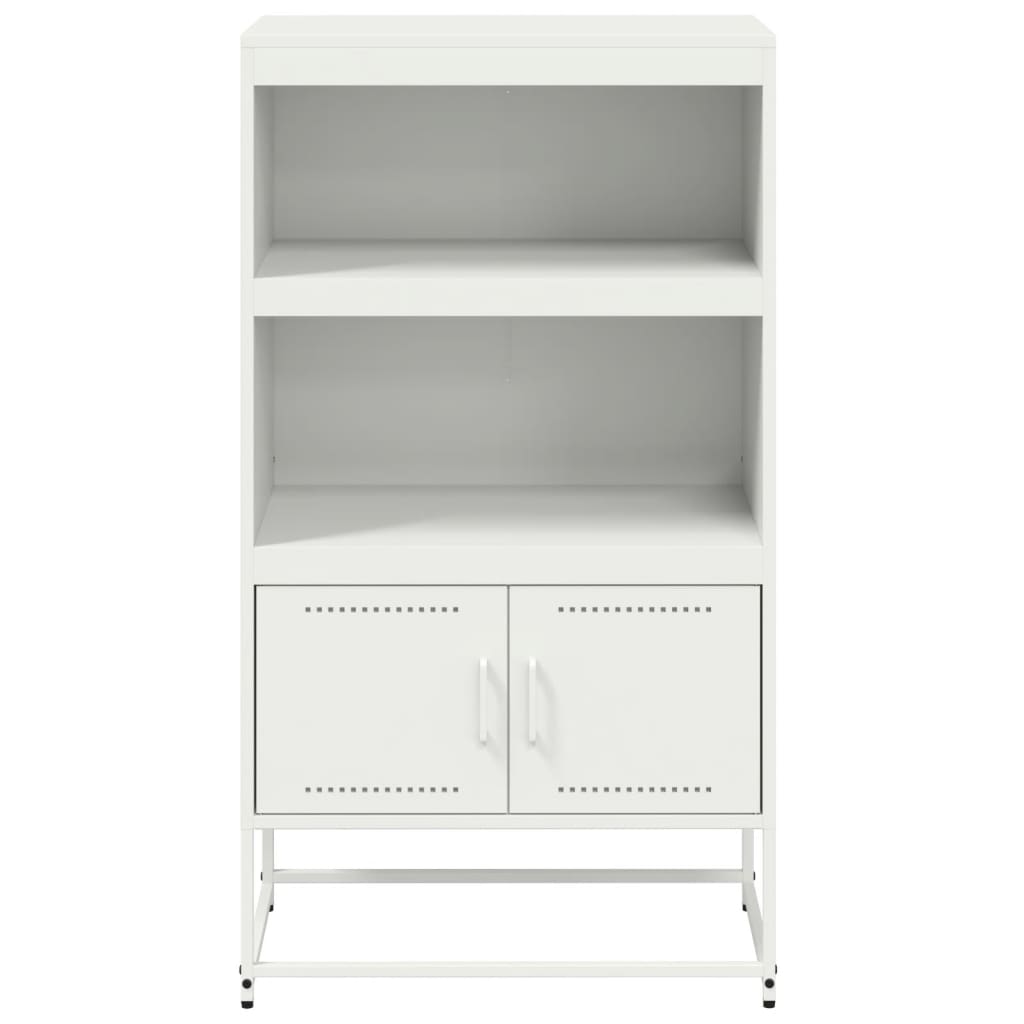 Meuble TV jaune moutarde 100,5x39x60,5 cm en acier