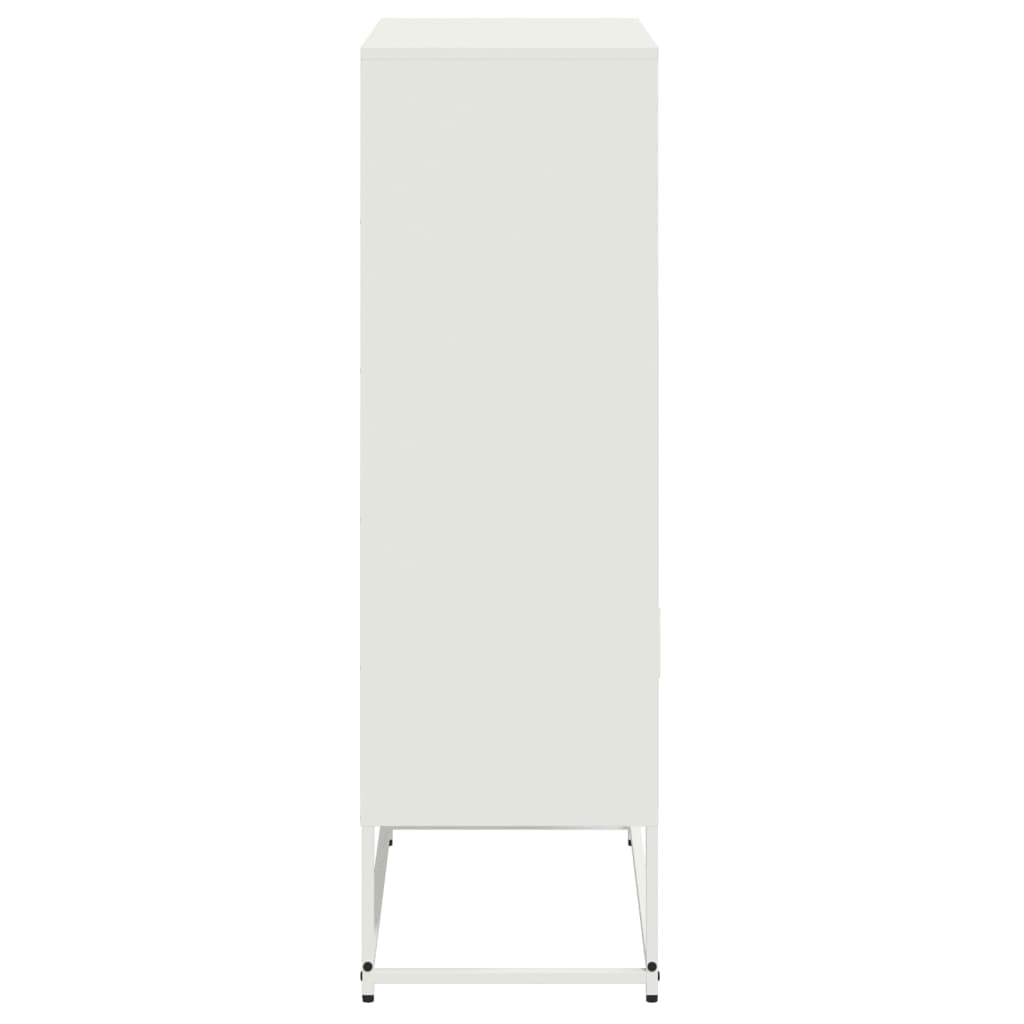 Meuble TV jaune moutarde 100,5x39x60,5 cm en acier