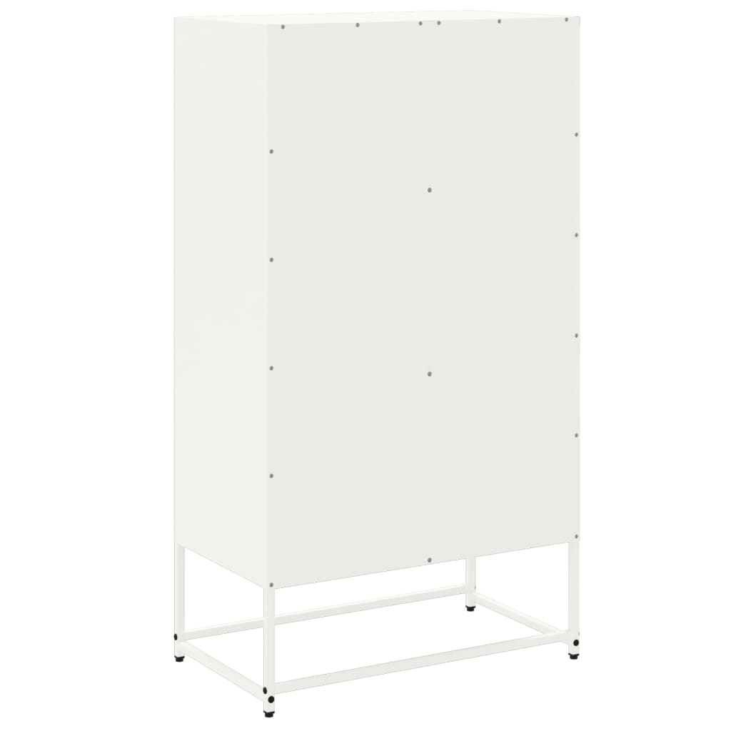Meuble TV jaune moutarde 100,5x39x60,5 cm en acier