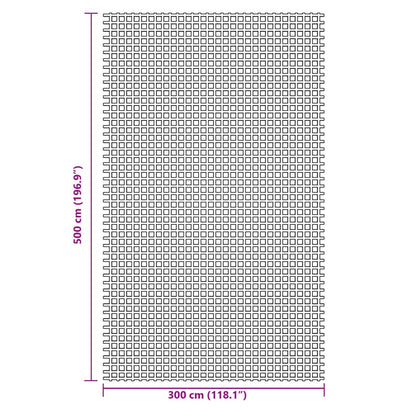 Zeltteppich Anthrazit 5x3 m