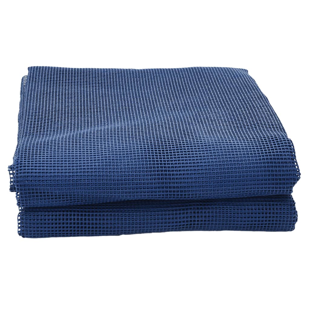 Tapis de camping bleu 4x2 m