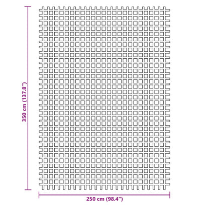 Zeltteppich Grün 3,5x2,5 m