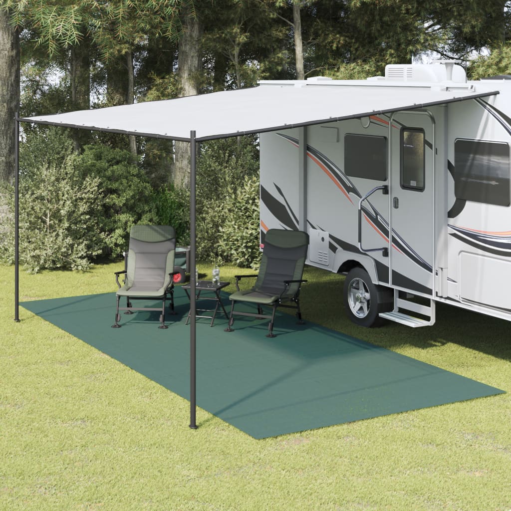 Tapis de camping vert 6x2,5m