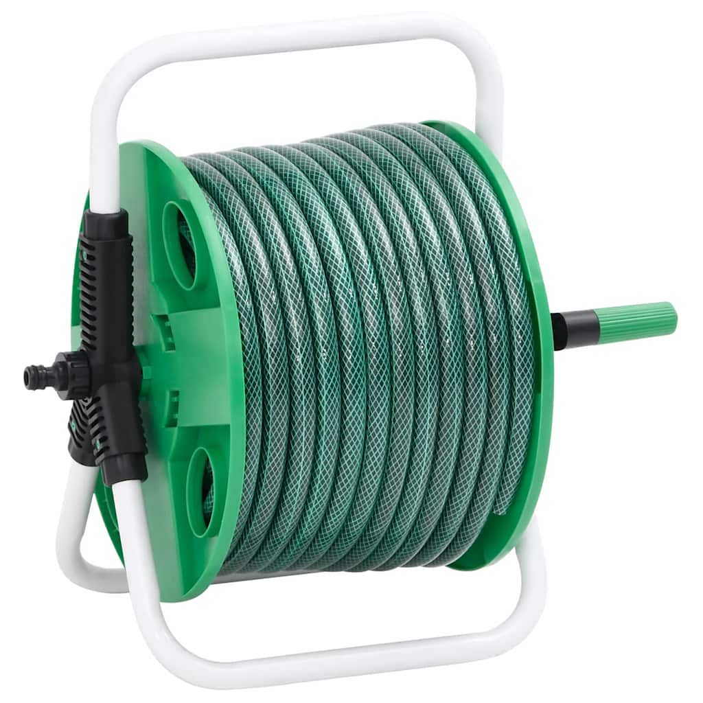 Schlauchtrommel Freistehend mit Schlauchanschluss-Set 0,5" 30 m