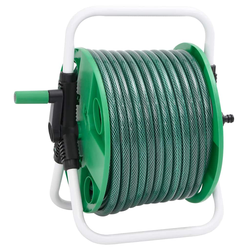 Schlauchtrommel Freistehend mit Schlauchanschluss-Set 0,5" 30 m