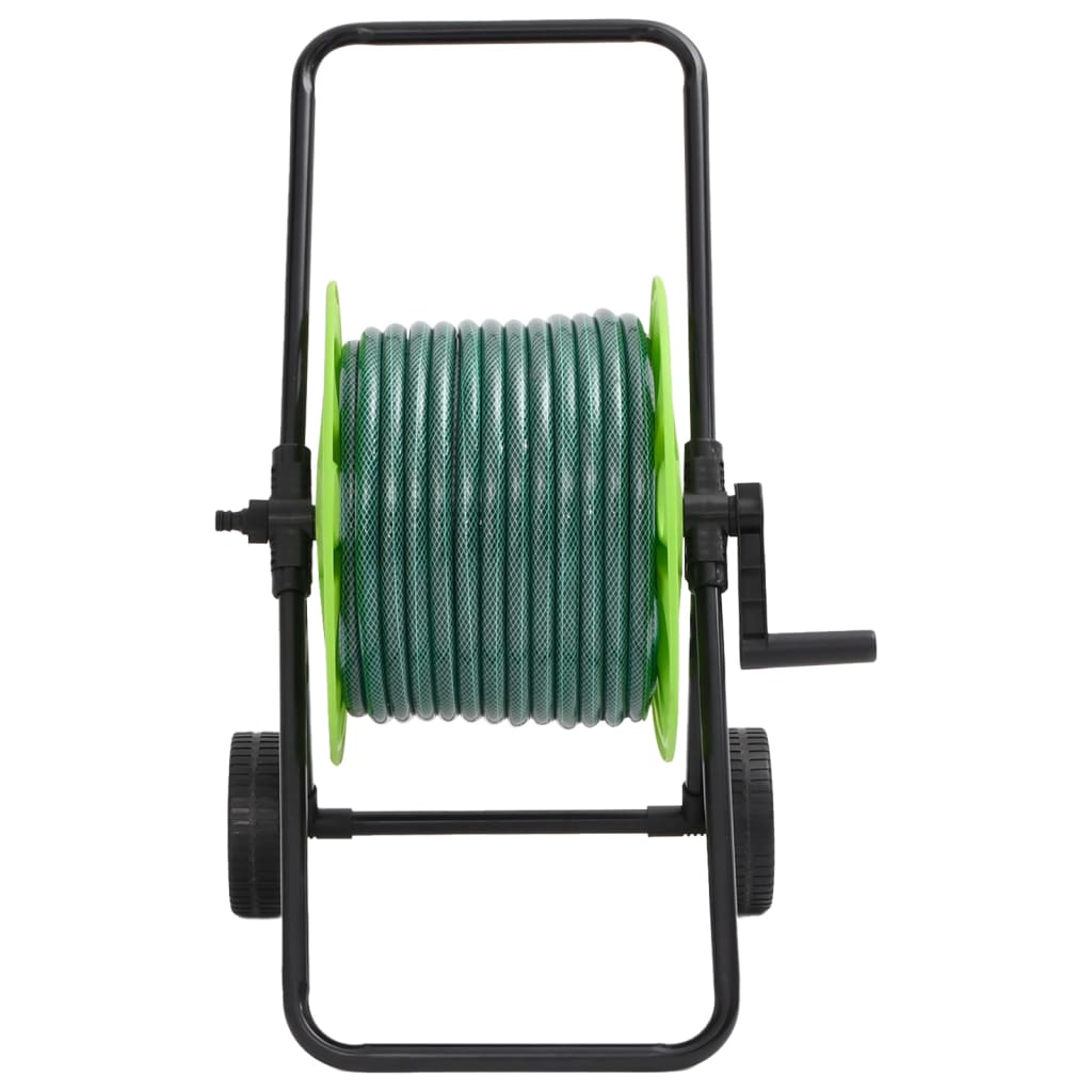 Schlauchwagen mit 30 m Schlauch PVC Grün