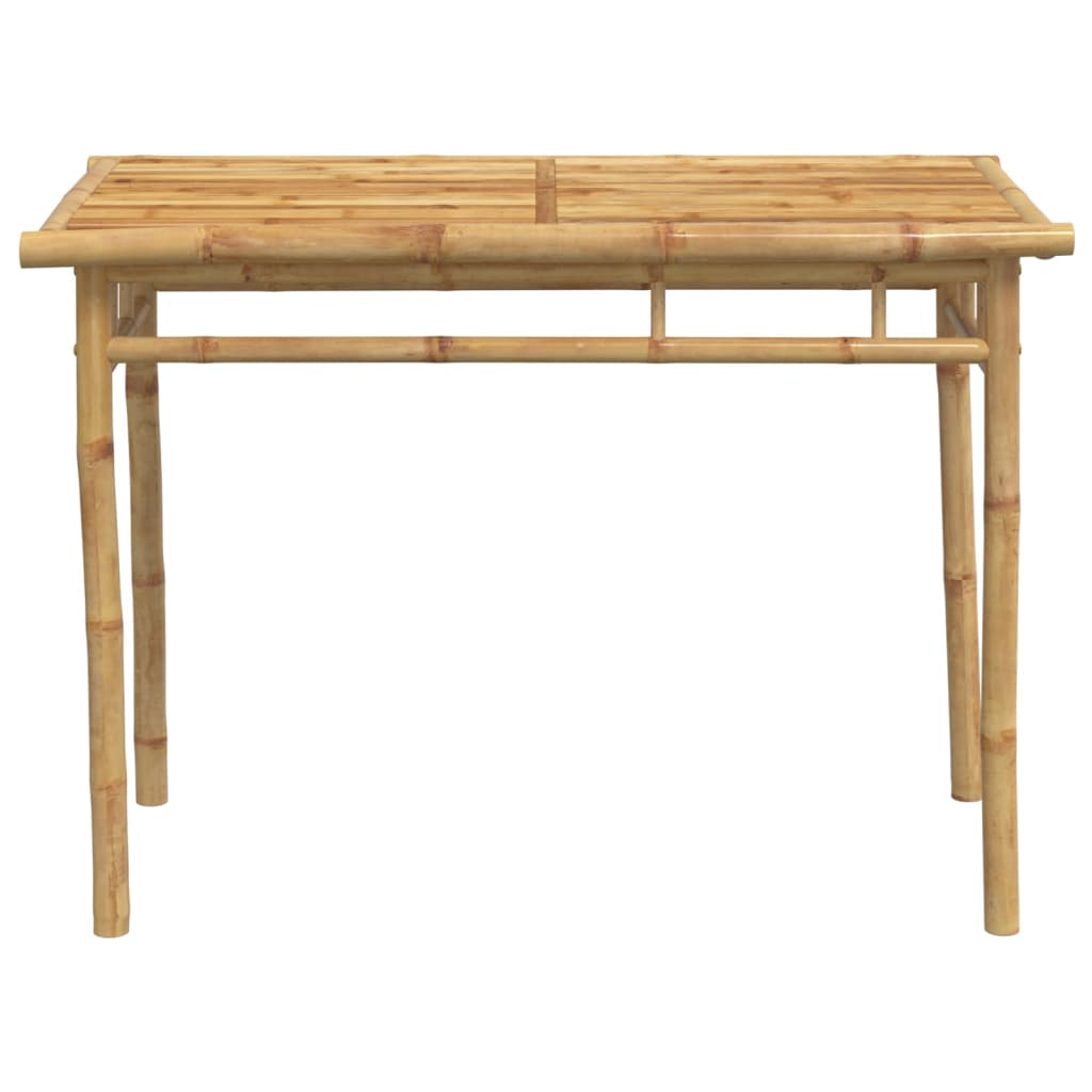 Table à manger de jardin 110x55x75 cm bambou