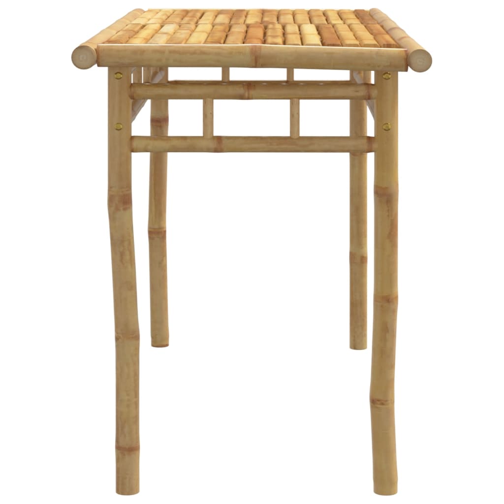 Table à manger de jardin 110x55x75 cm bambou