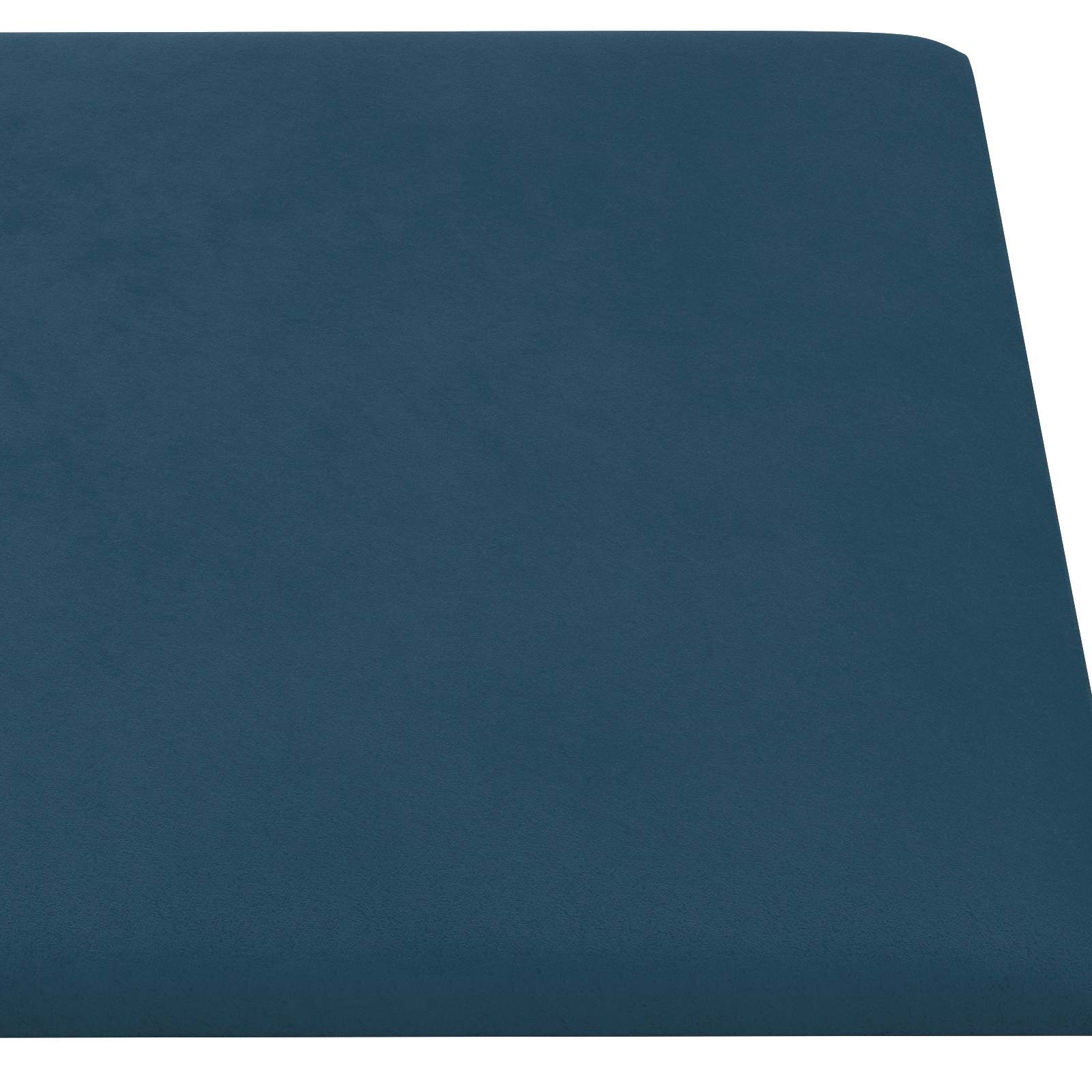 Wandkopfteilen 12 pcs Blau Samt