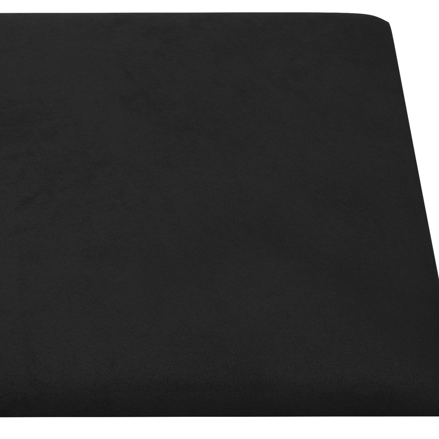 Wandkopfteilen 12 pcs Schwarz Samt
