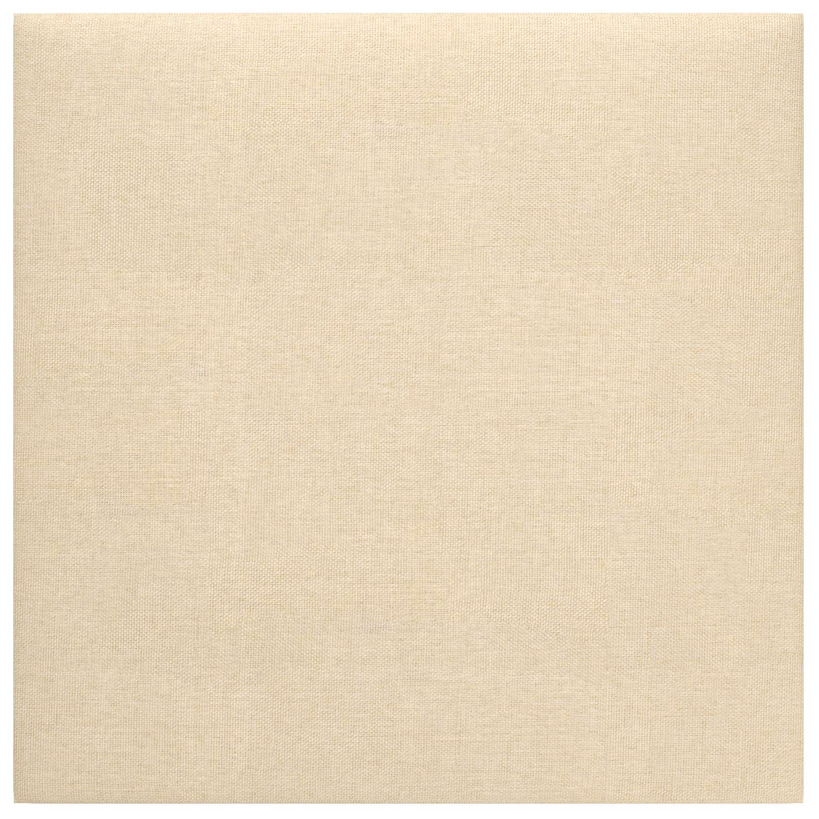 Wandkopfteilen 12 pcs 30 x 30 cm Creme Stoff