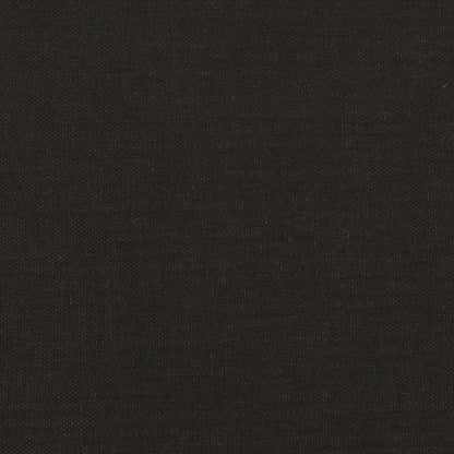 Wandkopfteilen 12 stk. 30 x 30 cm Schwarz Stoff