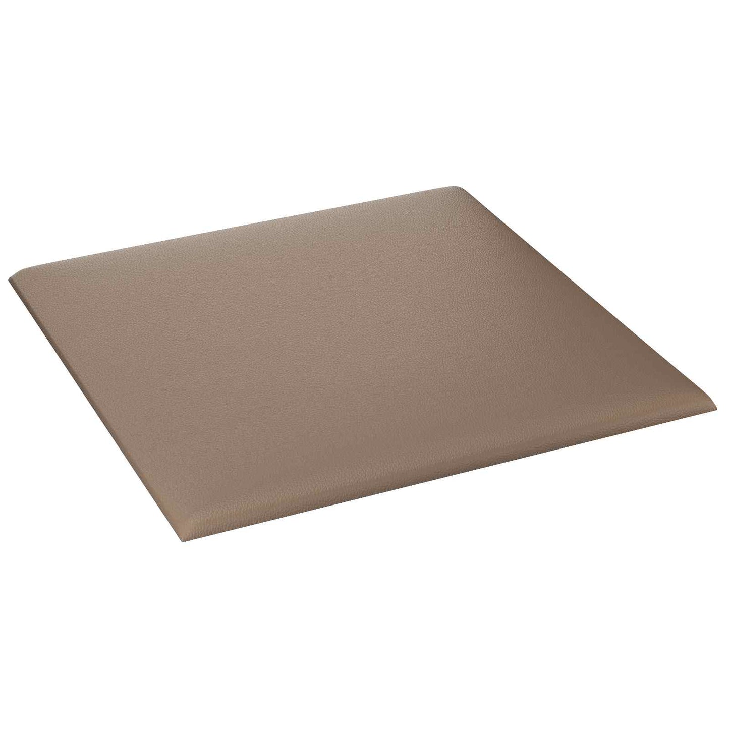 Wandkopfteilen 12 pcs 30 x 30 cm Cappuccino Stoff