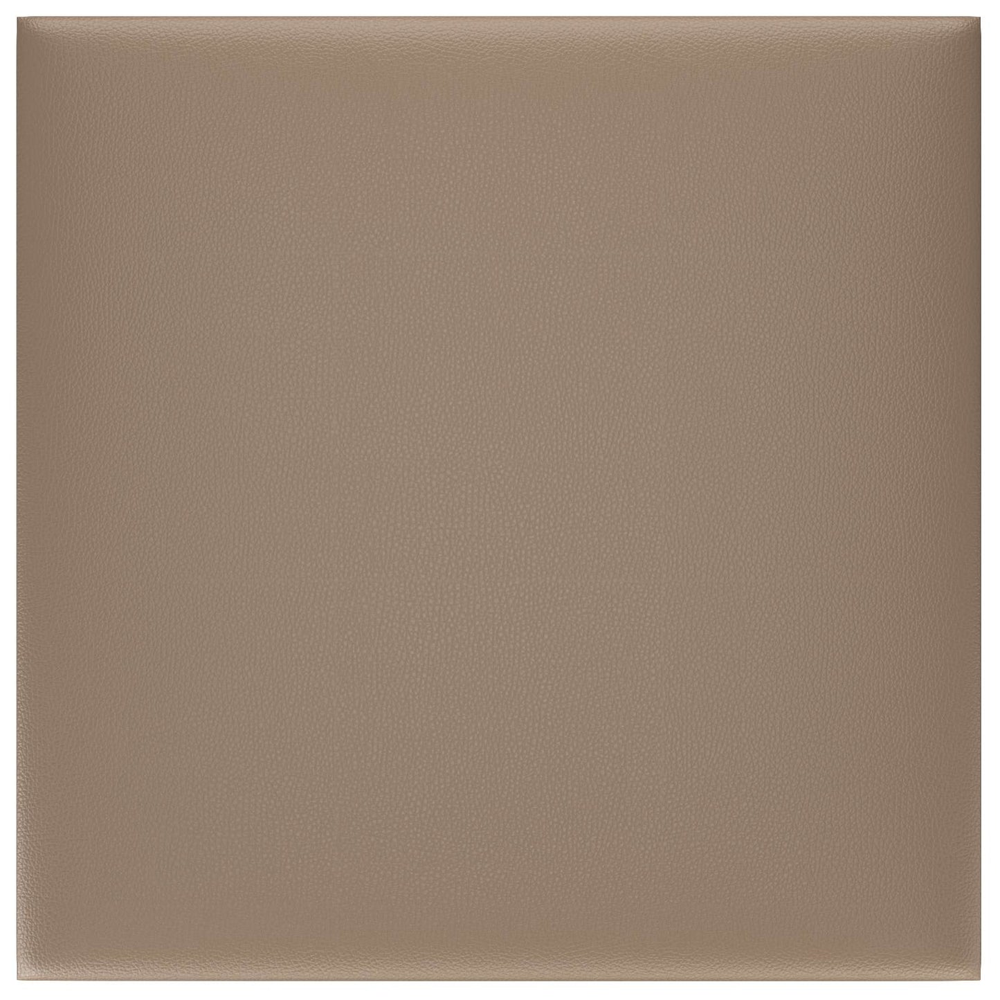 Wandkopfteilen 12 pcs 30 x 30 cm Cappuccino Stoff