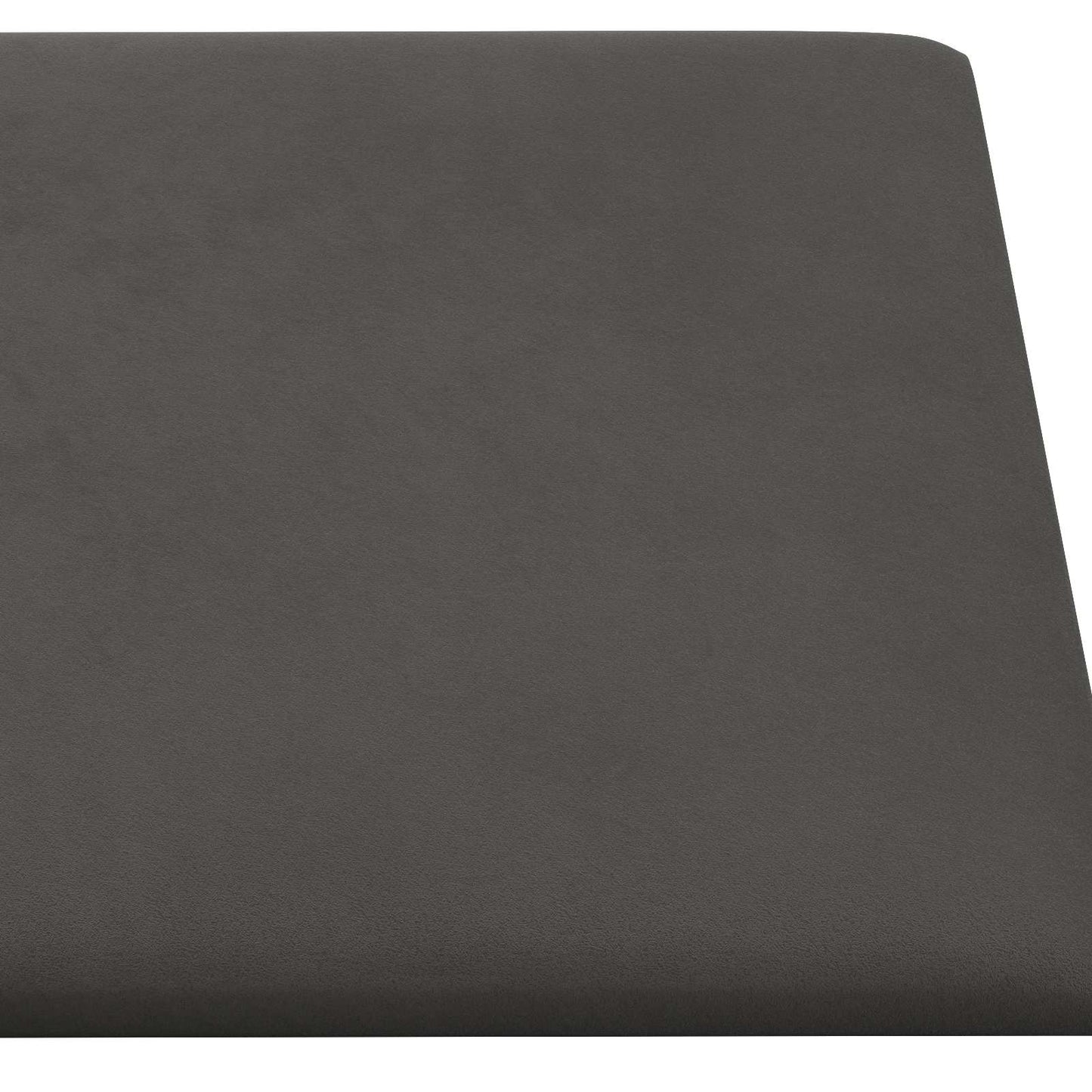 Wandkopfteilen 12 pcs Dunkelgrau Samt