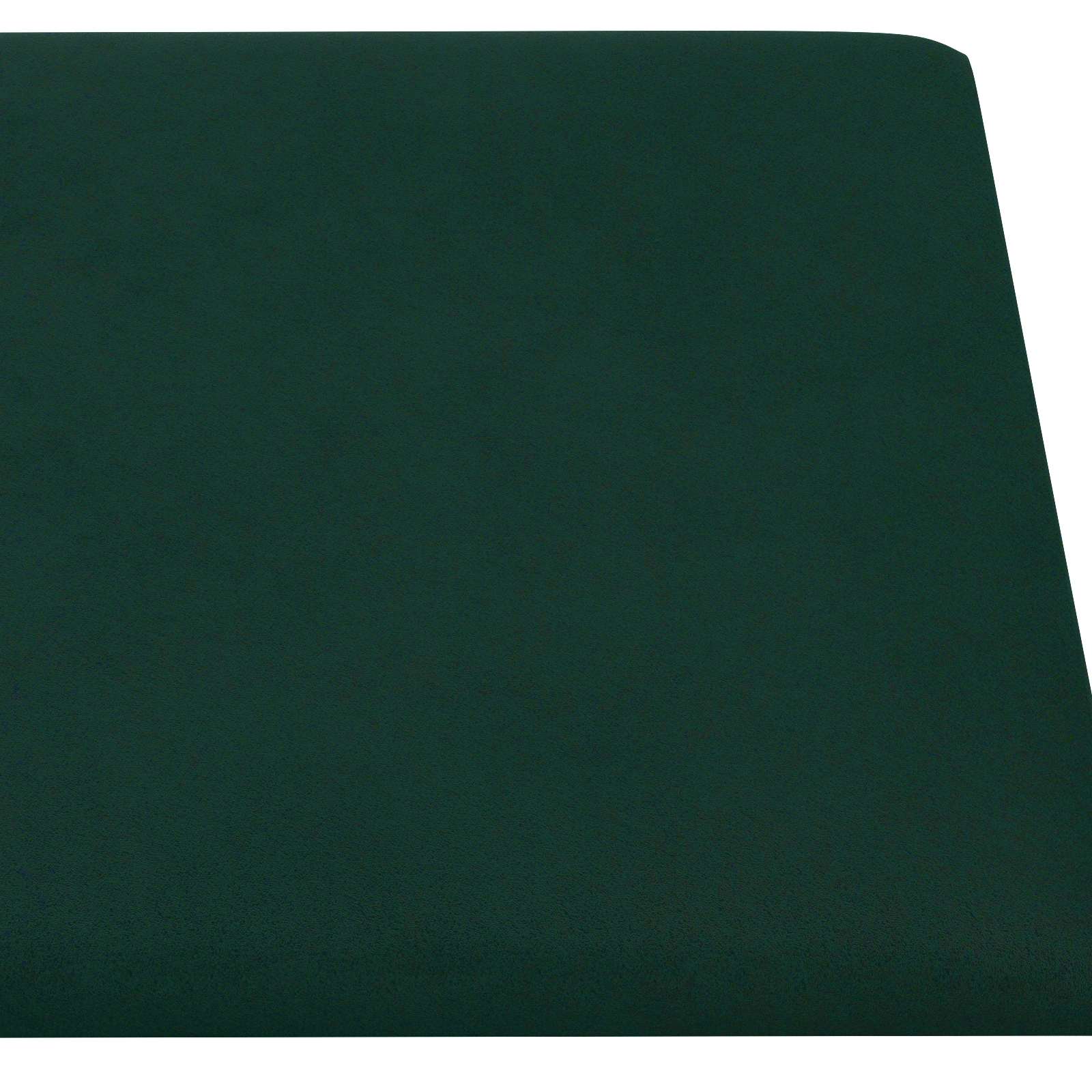 Wandkopfteilen 12 pcs Dunkelgrün Samt