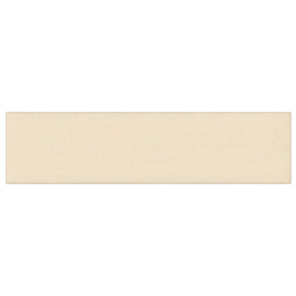 Wandkopfteilen 12 stk. 60 x 15 cm Creme Stoff
