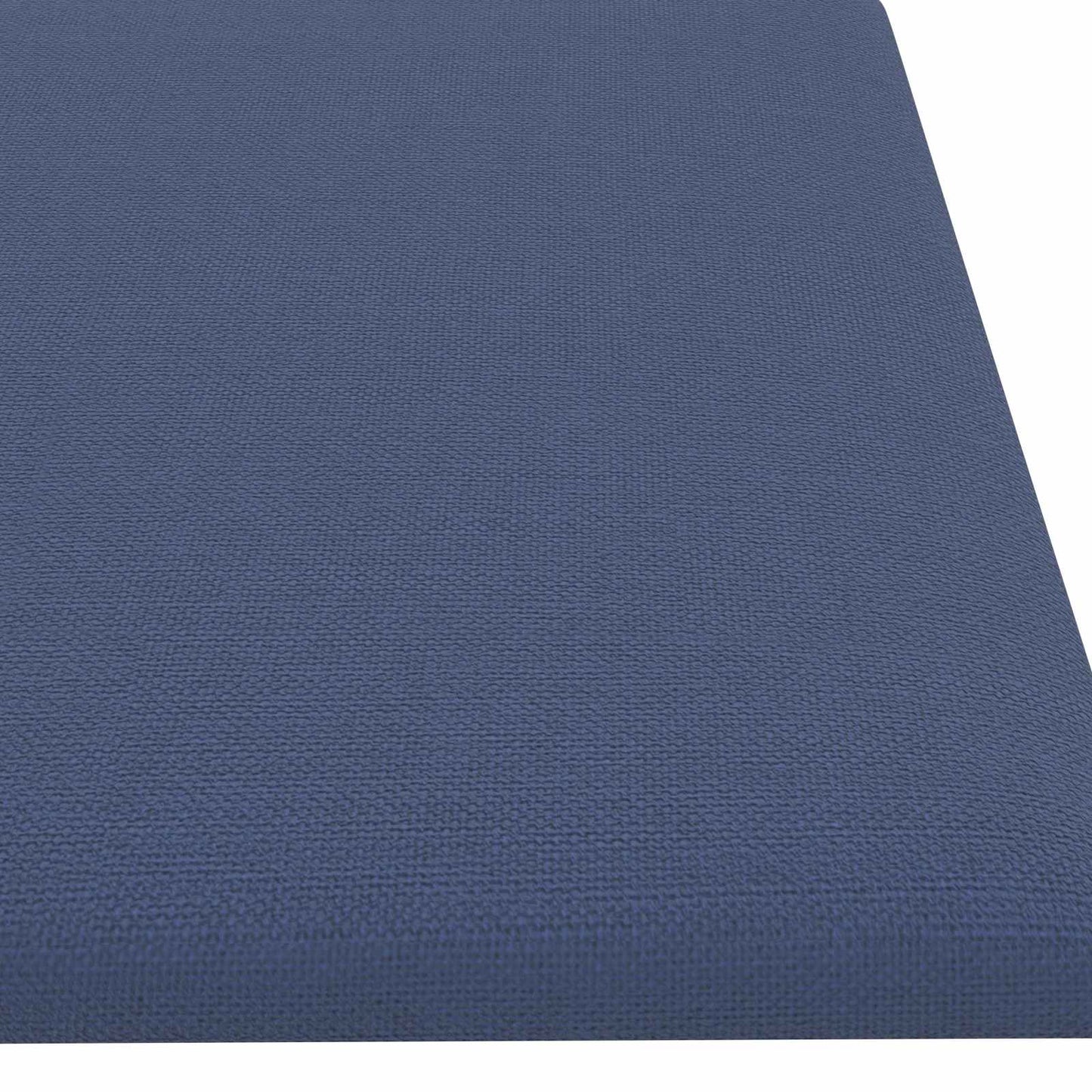 Wandkopfteilen 12 pcs 60 x 15 cm Blau Stoff