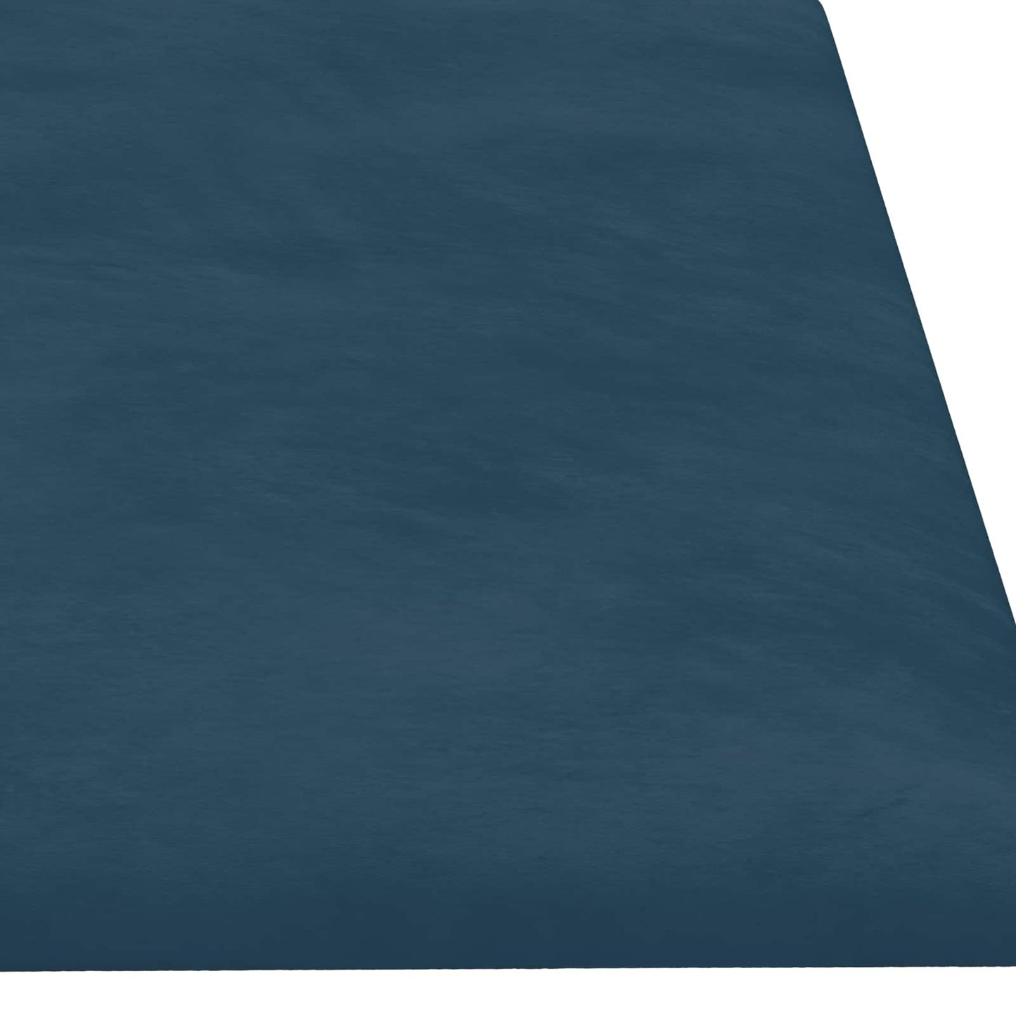 Wandkopfteilen 12 pcs Blau Samt