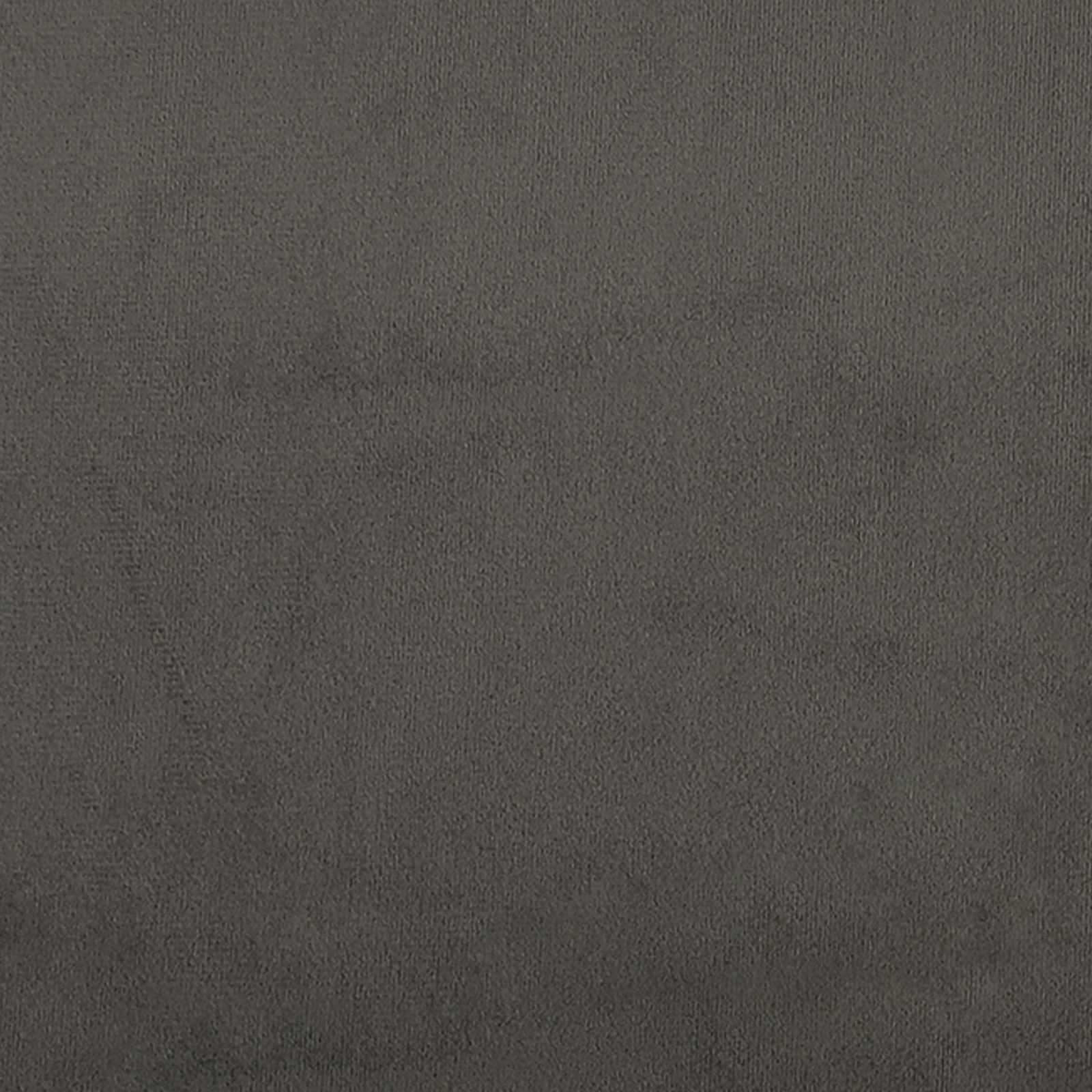 Wandkopfteilen 12 stk. Dunkelgrau Samt