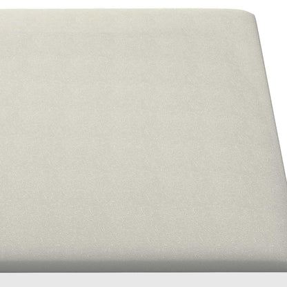 Wandkopfteilen 12 stk. Creme Samt