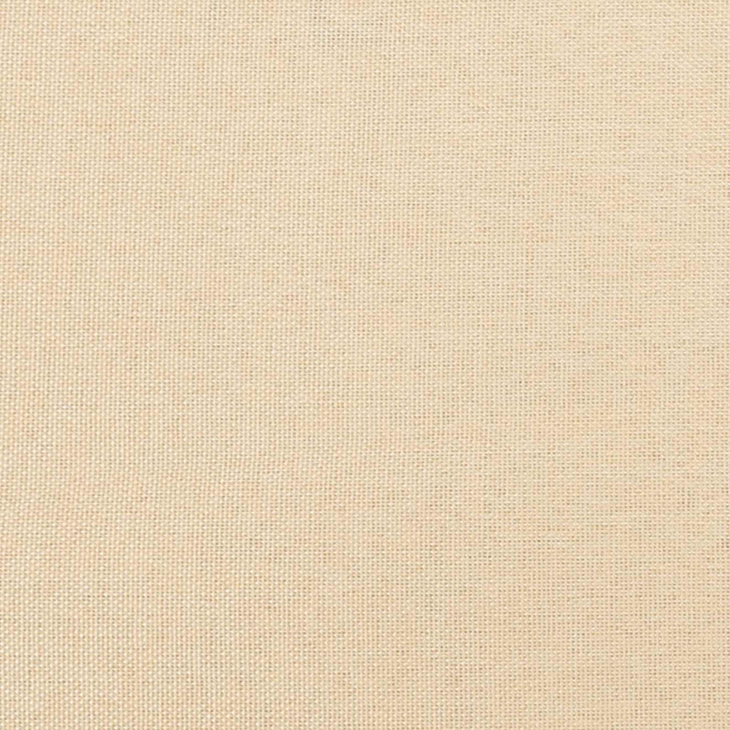 Wandkopfteilen 12 stk. 60 x 30 cm Creme Stoff