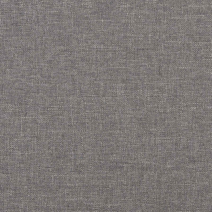 Wandkopfteilen 12 stk. 60 x 30 cm Hellgrau Stoff