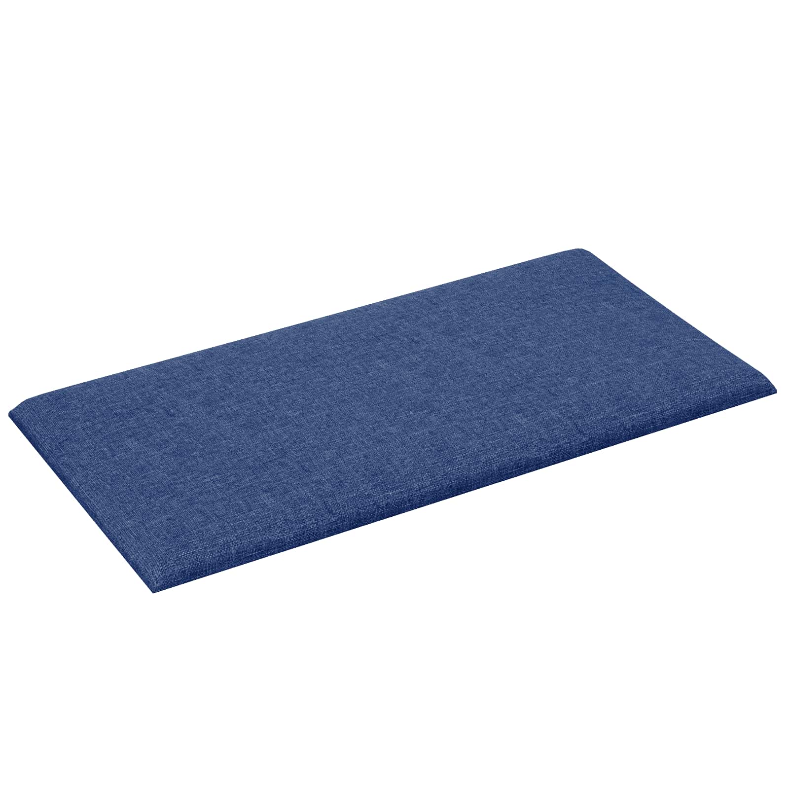 Wandkopfteilen 12 pcs 60 x 30 cm Blau Stoff
