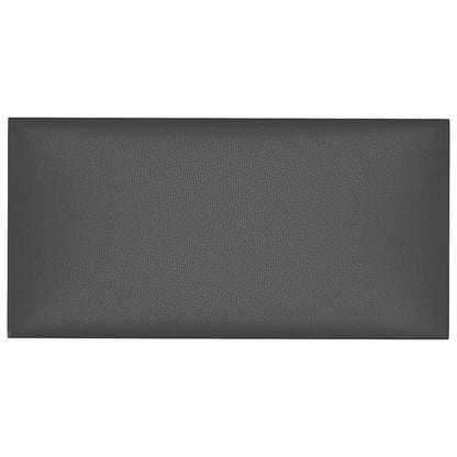 Wandkopfteilen 12 stk. 60 x 30 cm Grau Stoff