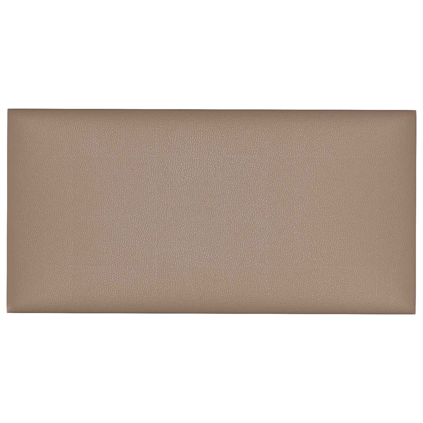 Wandkopfteilen 12 stk. 60 x 30 cm Cappuccino Stoff