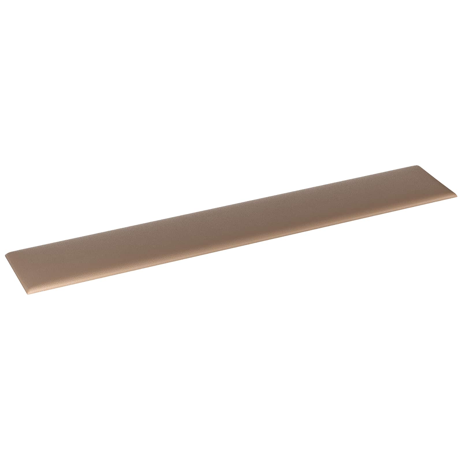 Wandkopfteilen 12 stk. 90 x 15 cm Cappuccino Stoff