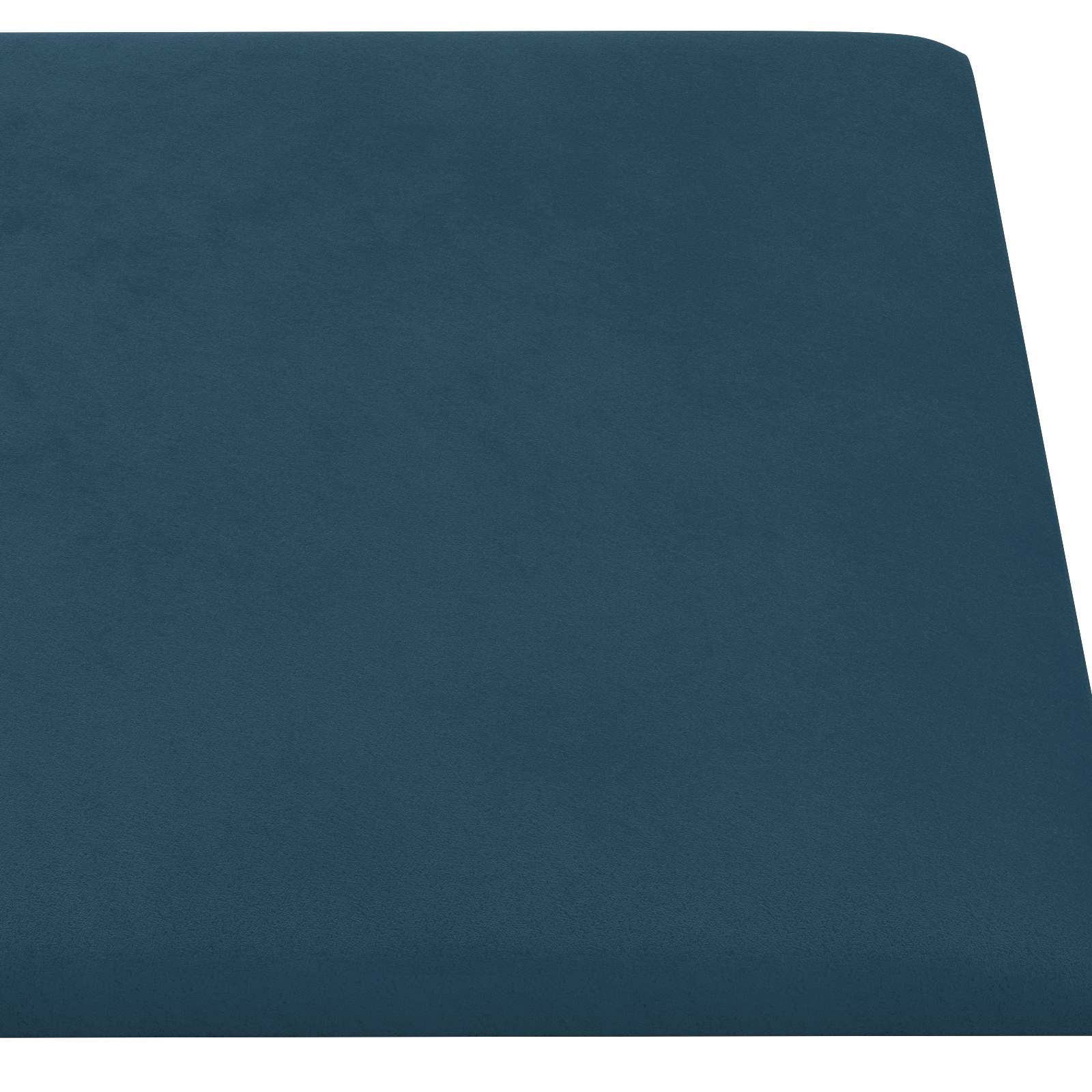Wandkopfteilen 12 stk. Blau Samt