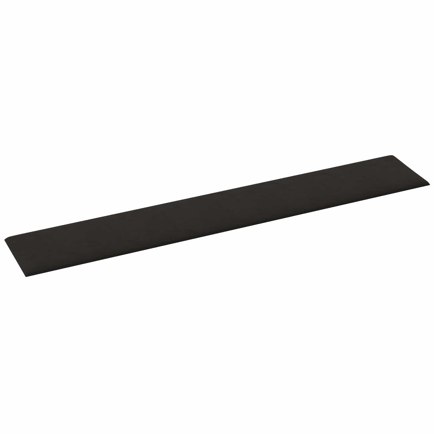 Wandkopfteilen 12 pcs Schwarz Samt