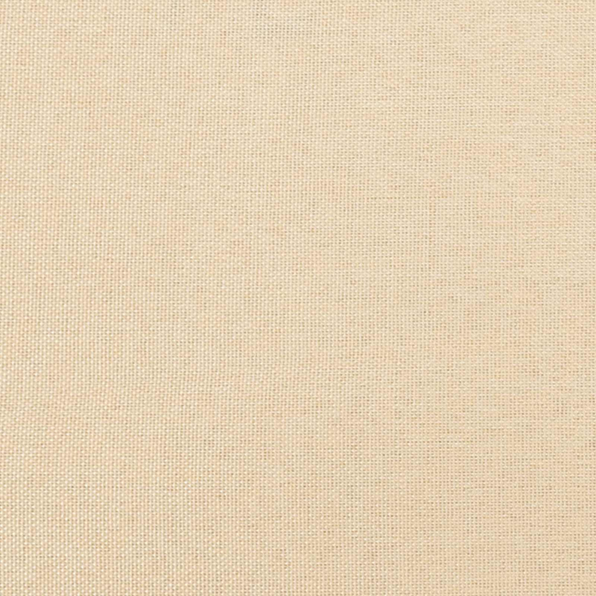 Wandkopfteilen 12 stk. 90 x 30 cm Creme Stoff