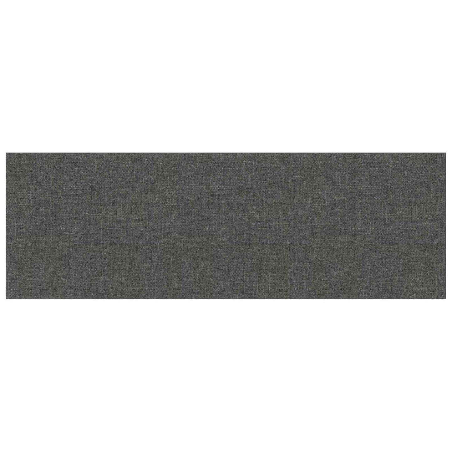 Wandkopfteilen 12 pcs Dunkelgrau 90 x 30 cm Stoff