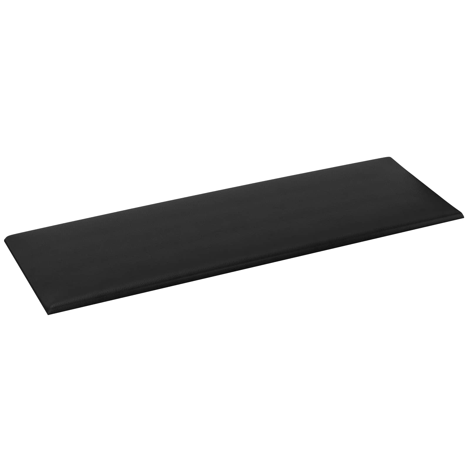 Wandkopfteilen 12 pcs 90 x 30 cm Schwarz Stoff