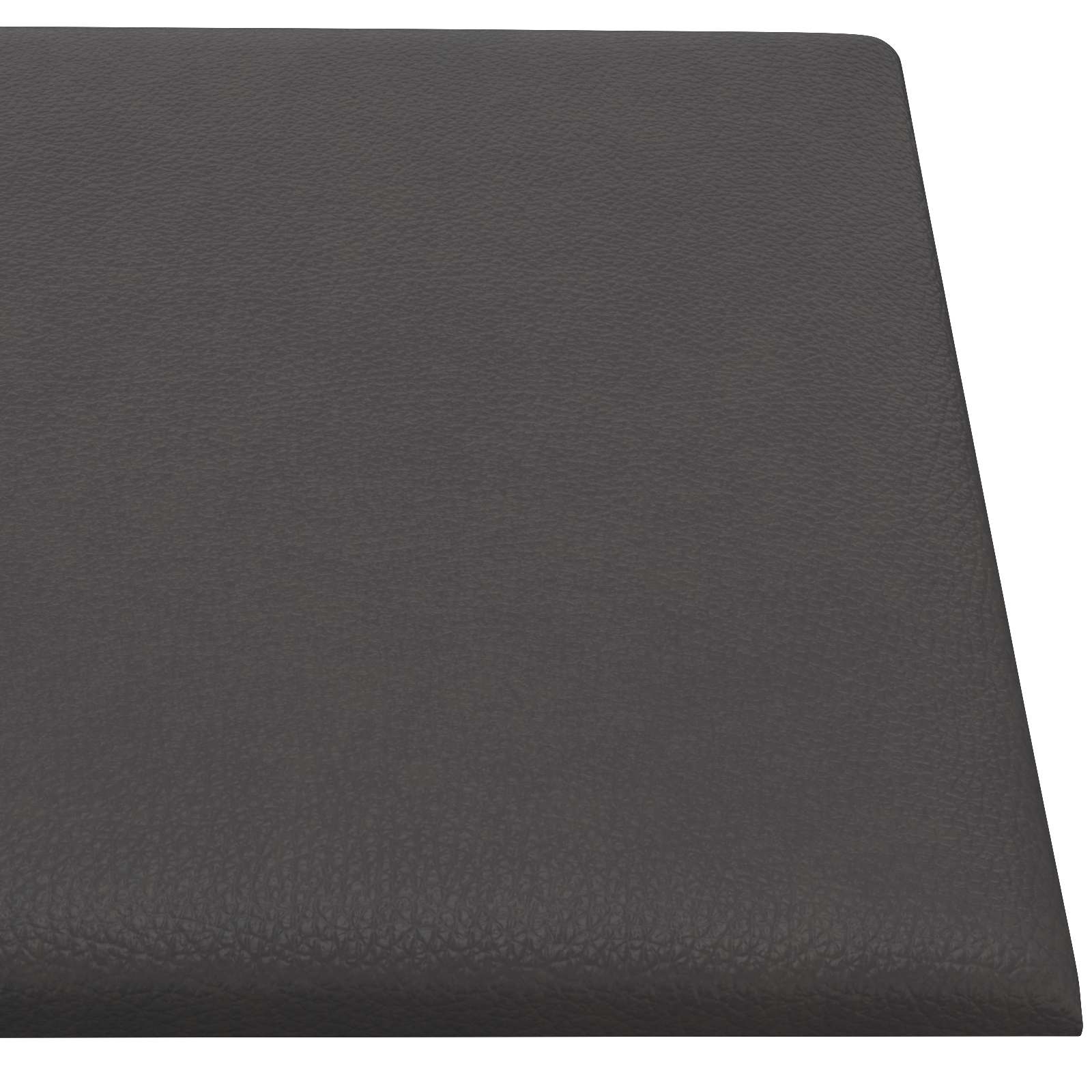 Wandkopfteilen 12 stk. 90 x 30 cm Grau Stoff