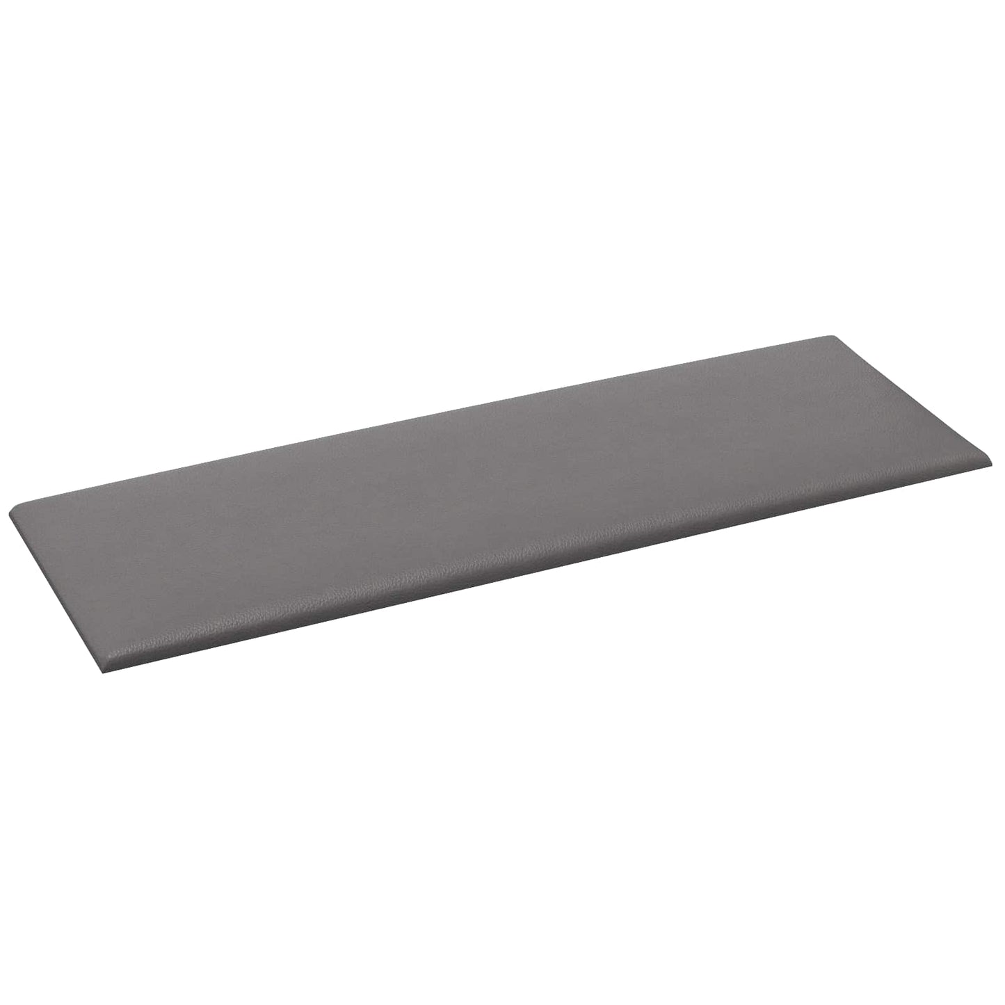 Wandkopfteilen 12 stk. 90 x 30 cm Grau Stoff