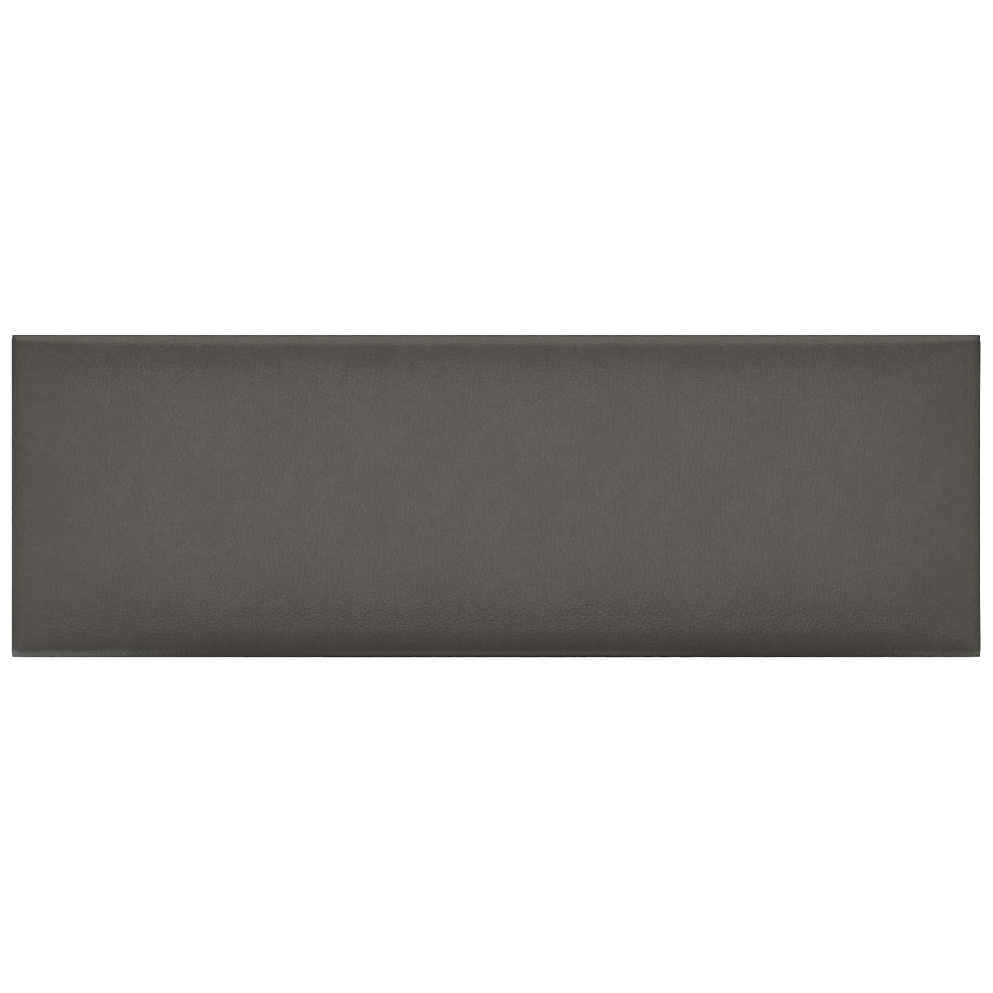 Wandkopfteilen 12 stk. 90 x 30 cm Grau Stoff