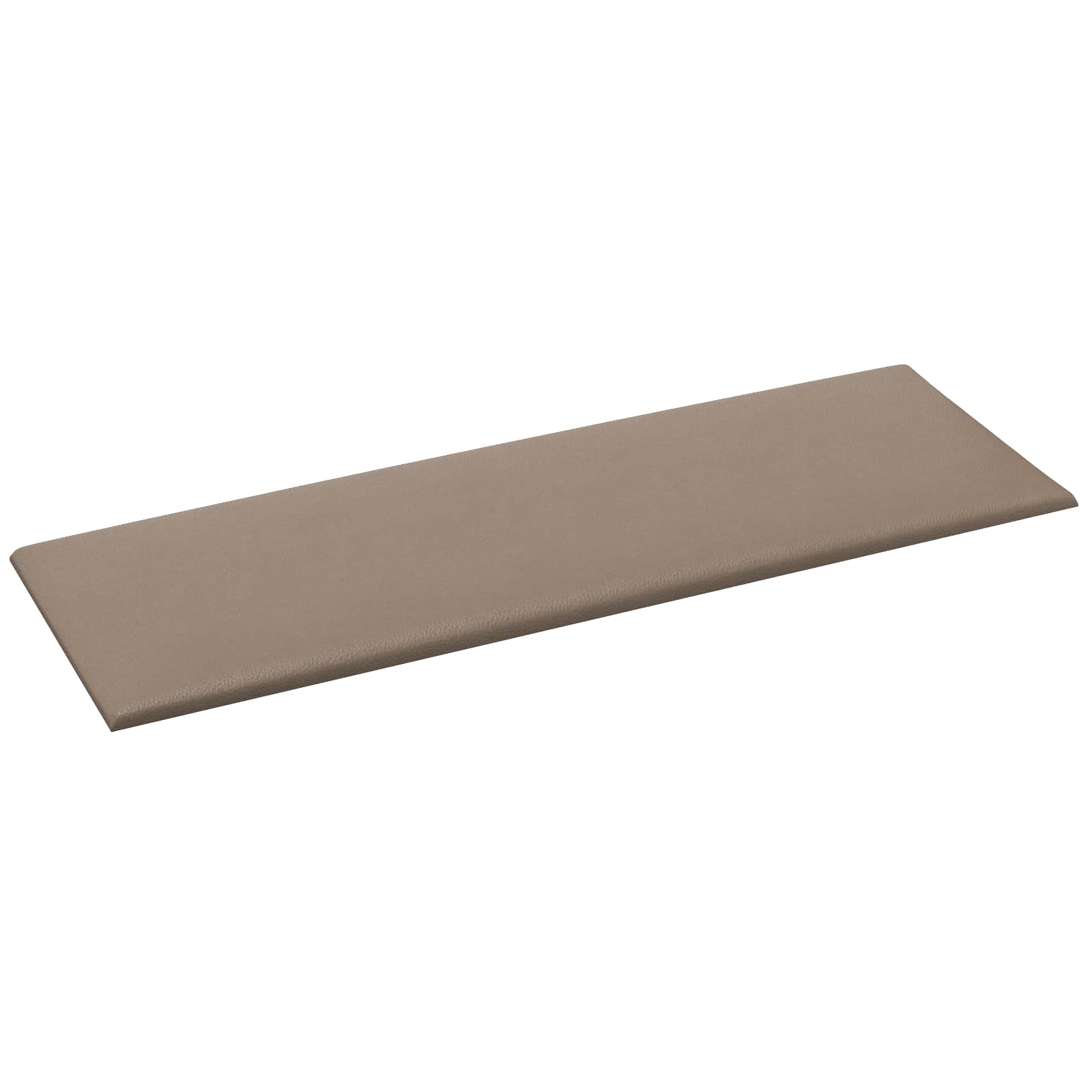 Wandkopfteilen 12 pcs Cappuccino 90 x 30 cm Stoff