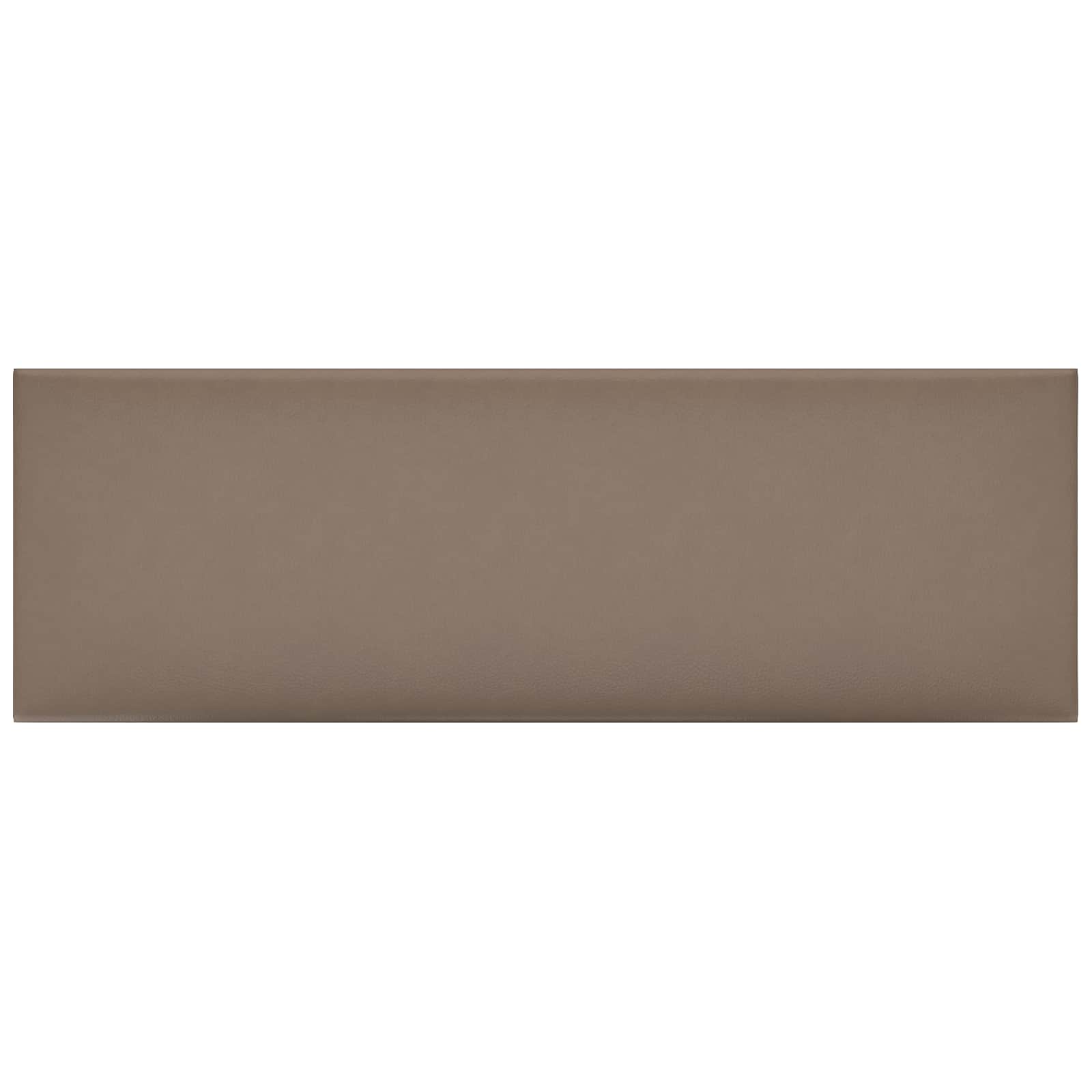 Wandkopfteilen 12 pcs Cappuccino 90 x 30 cm Stoff