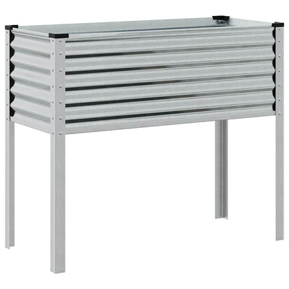 Garten-Pflanzgefäß 100 x 45 x 90 cm Verzinkter Stahl