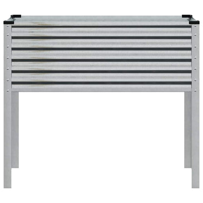 Garten-Pflanzgefäß 100 x 45 x 90 cm Verzinkter Stahl